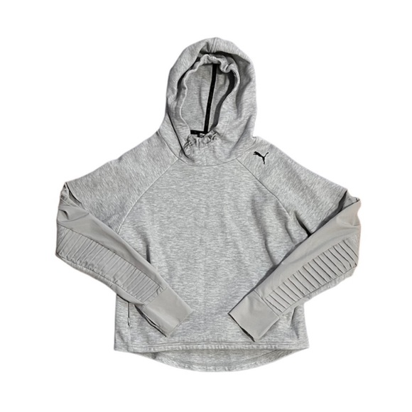*SALE* Puma Pullover Hoodie Moto Sweatshirt - Picture 2 of 7
